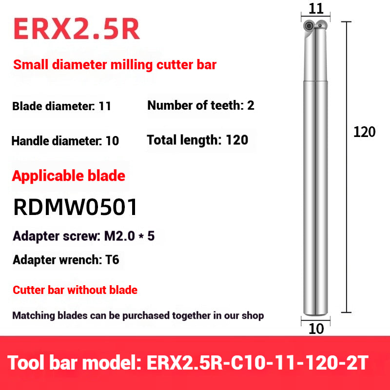 1053-ESE small diameter clear angle milling cutter shanks for 8 10 12 14 16 tungsten carbide milling cutter JDMT070204 double-edged cutter shanks Shandong Denso Pricision Tools Co.,Ltd.